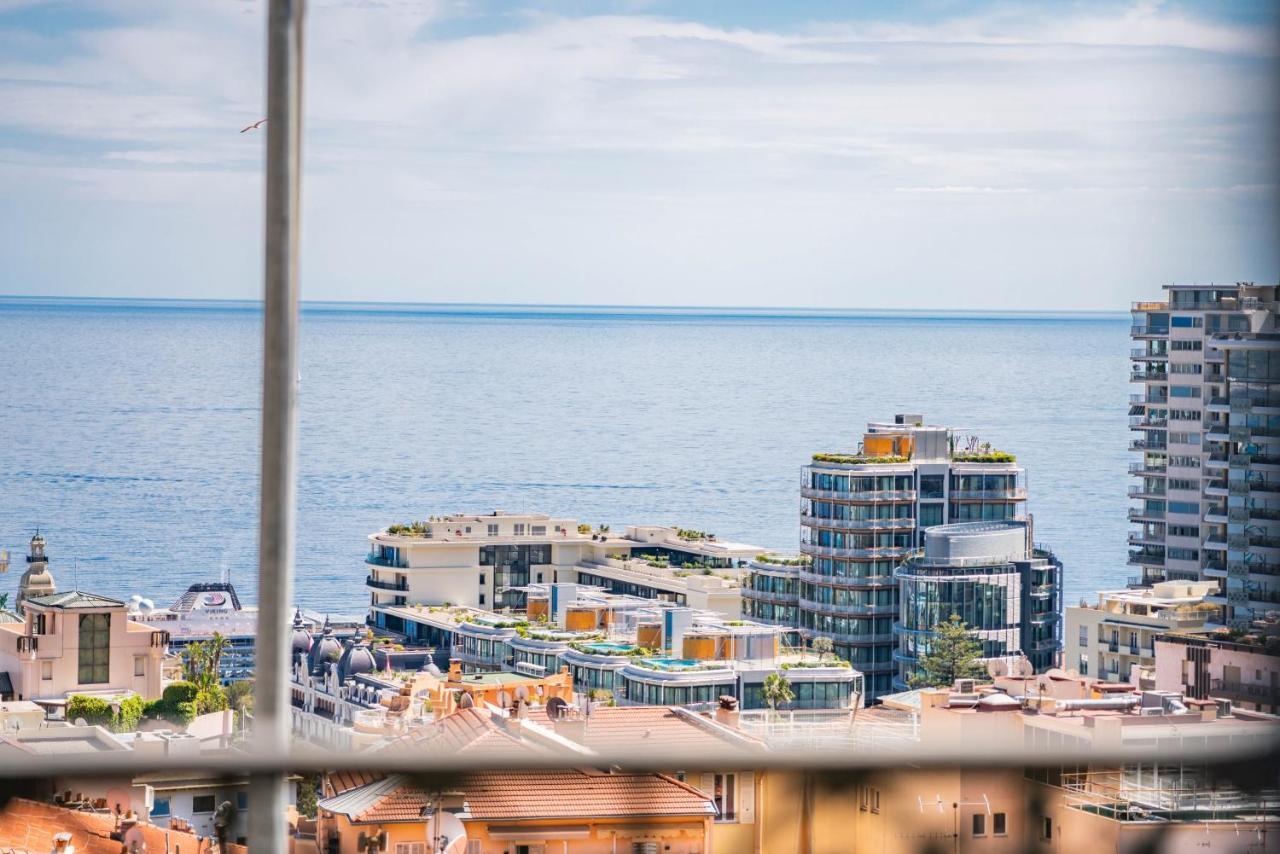 Frontiere De Monaco - Balconnet Vue Mer - Ba Lejlighed Beausoleil Eksteriør billede